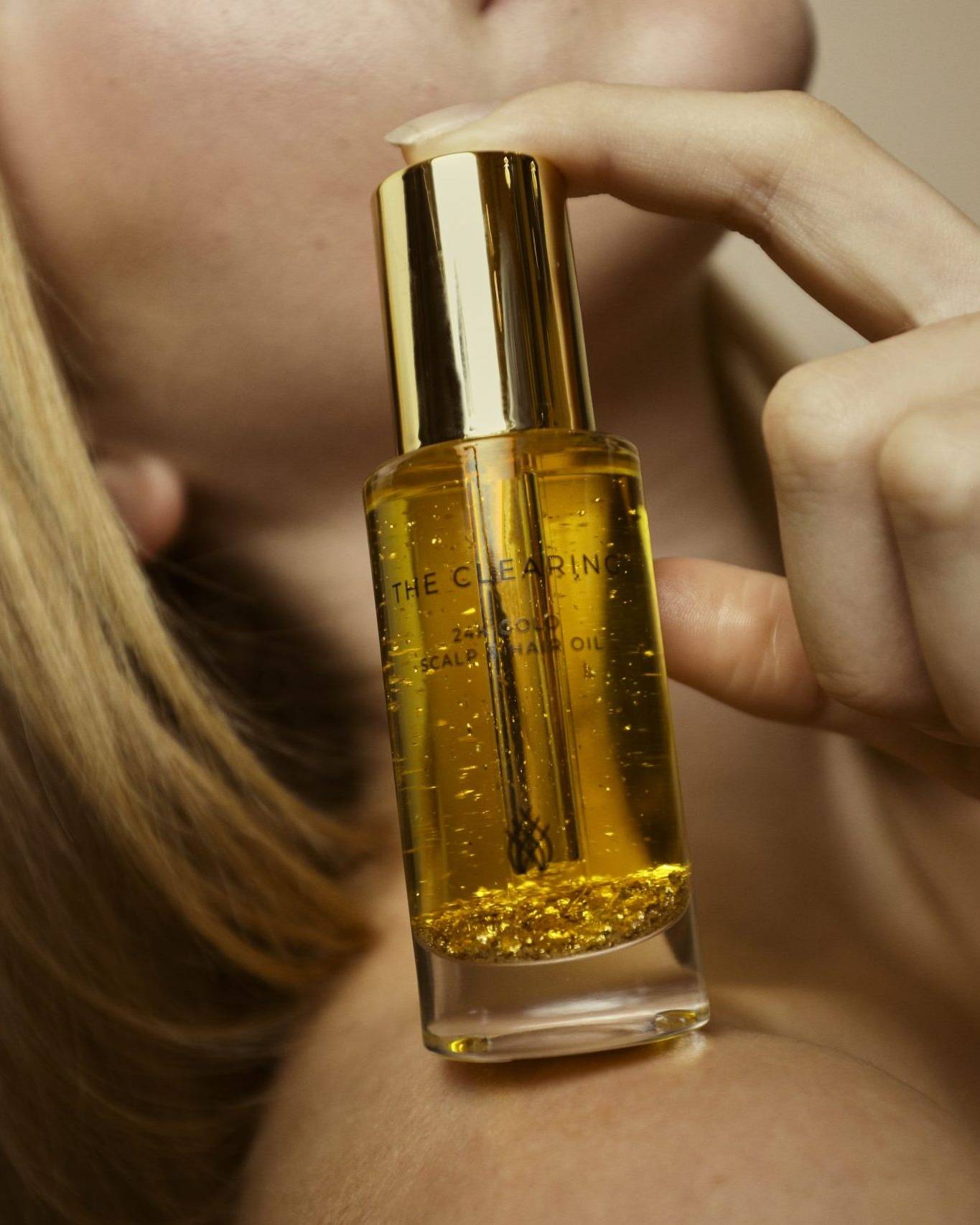 24k Gold Scalp and Hair Oil