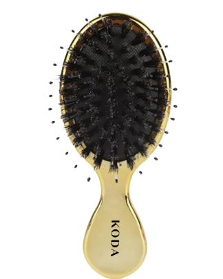 KODA Boar Mini Brush Gold